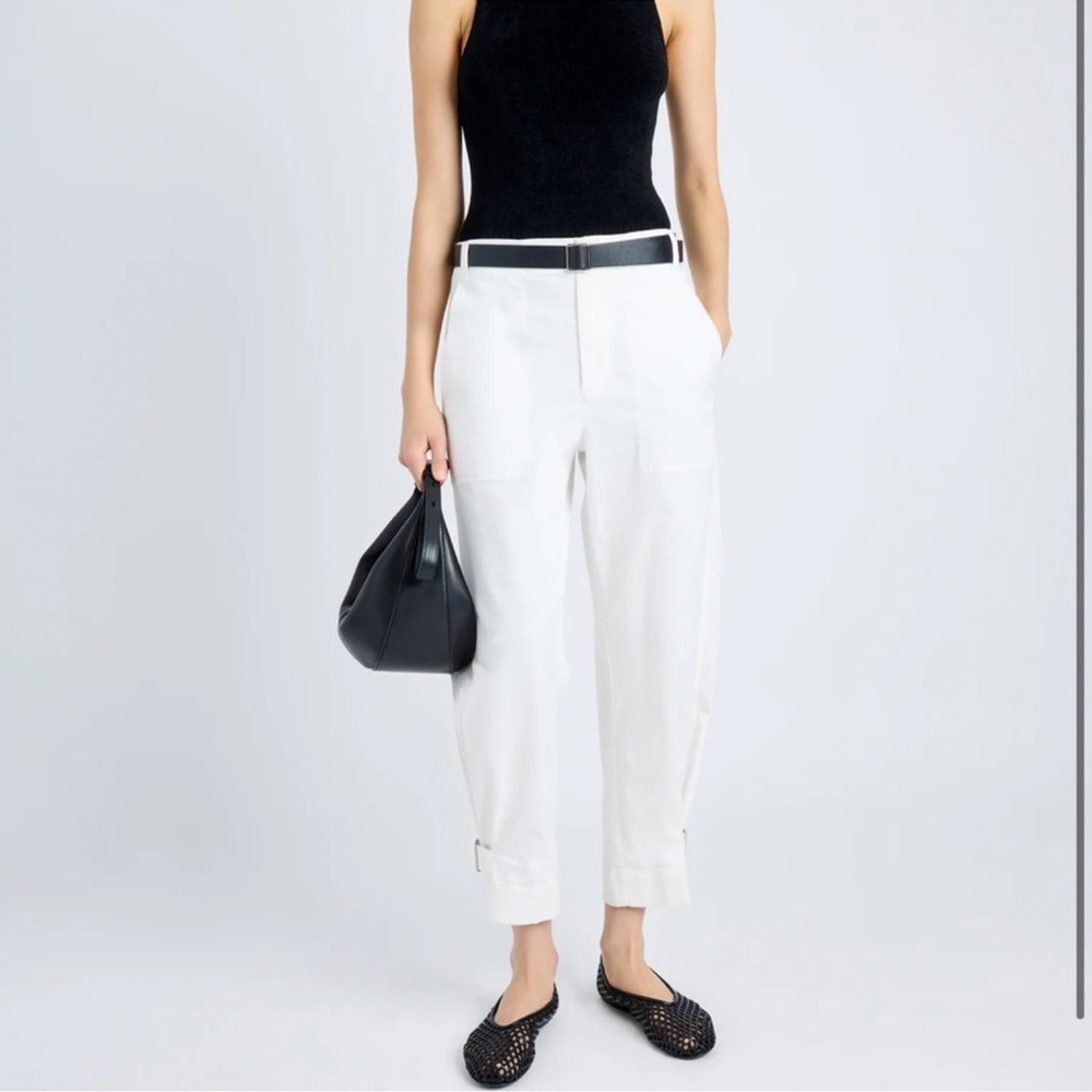 Proenza Schouler Kay Pant Cotton Twill pants